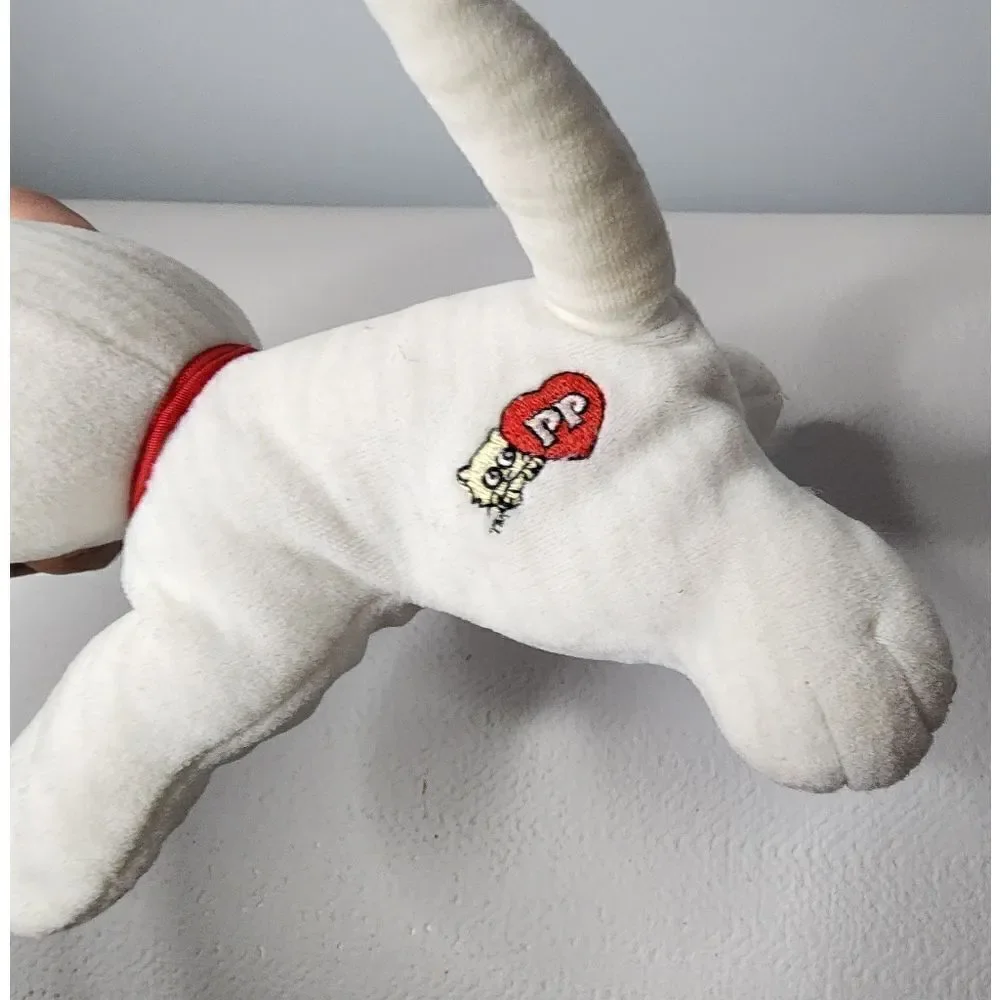 Vintage Tonka Pound Purries Kitty Cat Plush White Gray Striped Stuffed Animal